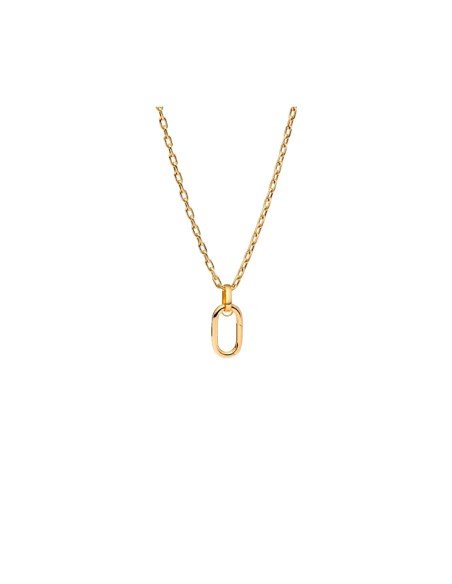 Pandora Shine Link Large Necklace: 18k gold elegance, personalisation and contemporary style