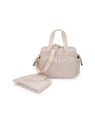 Tous Kaos Mini, sac à langer beige : élégance et fonctionnalité pour les soins de bébé