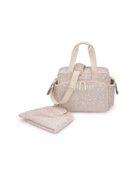Tous Kaos Mini, sac à langer beige : élégance et fonctionnalité pour les soins de bébé