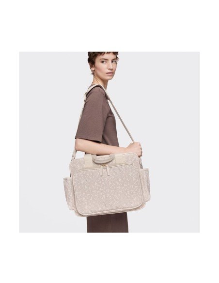 Saco para fraldas Tous Kaos Mini bege: elegância e funcionalidade para os cuidados do bebé