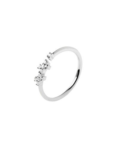 PDPAOLA Anello Prince in argento: eleganza contemporanea in argento 925