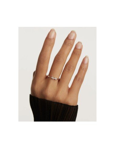 PDPAOLA Prince Silver Ring: contemporary elegance in 925 sterling silver