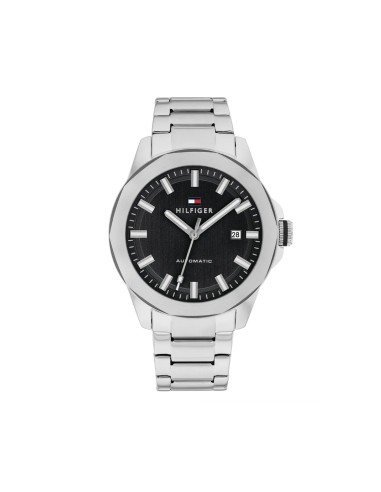 Montre automatique Tommy Hilfiger Lars pour homme, en ton argenté, élégante et durable