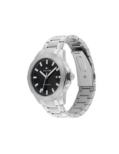 Montre automatique Tommy Hilfiger Lars pour homme, en ton argenté, élégante et durable