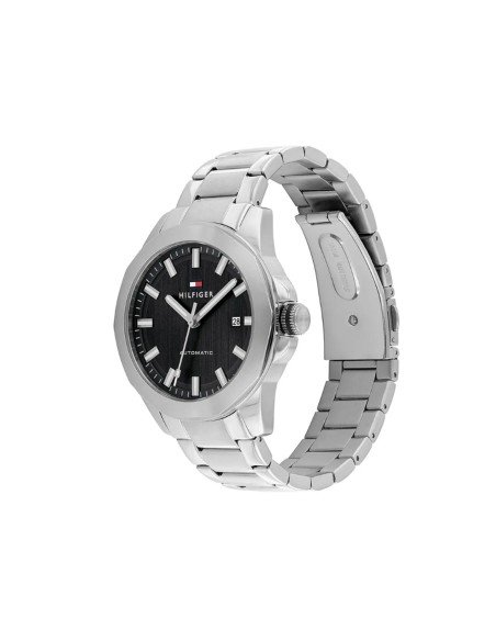 Montre automatique Tommy Hilfiger Lars pour homme, en ton argenté, élégante et durable