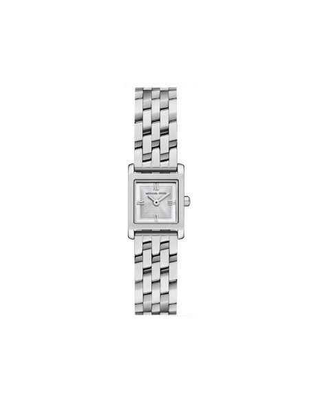 Michael Kors Georgie Micro watch in silver-tone, sleek and sturdy