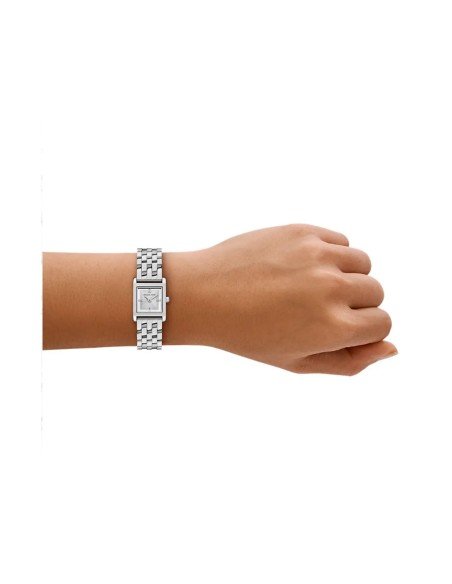 Reloj Michael Kors Georgie Micro elegante y resistente en tono plateado