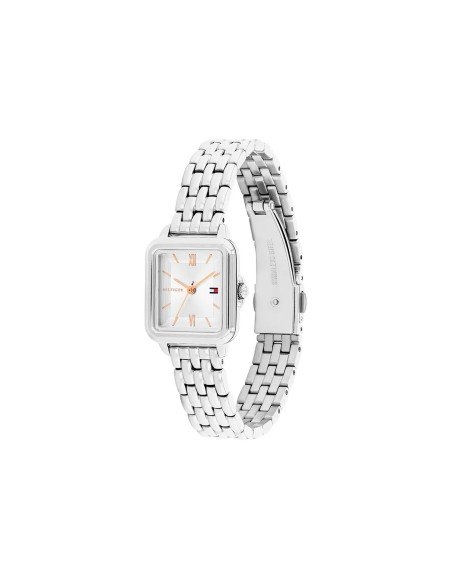 Montre Tommy Hilfiger Mia argentée pour femme : élégance et précision intemporelles