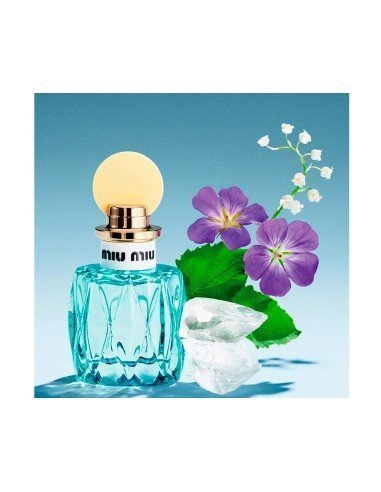 Parfum féminin Miu Miu L'Eau Bleue : fraîcheur printanière et sophistication