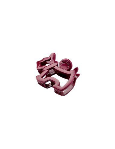 Agatha Paris Scotajou burgundy hair clip: elegance and functionality in your hairstyle