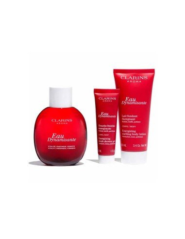 Set Clarins Eau Dynamisante: fragranza energizzante con trattamento rivitalizzante
