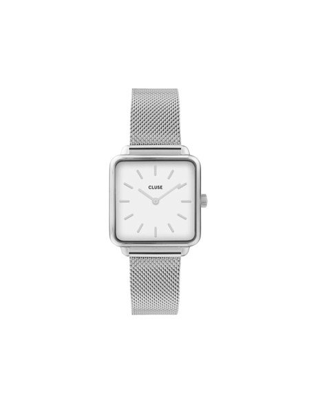 Montre Cluse La Tétragone Silver : élégance contemporaine et polyvalence androgyne