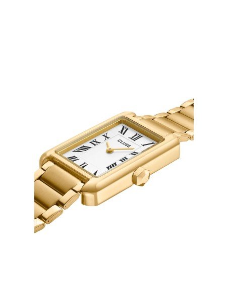 Cluse Belisenna gold Cluse watch, elegant vintage design for women with quartz movement