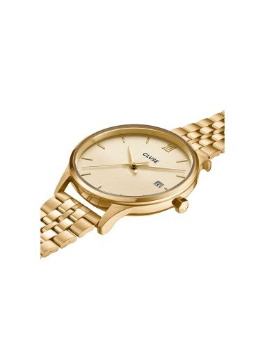 Montre Cluse Minuit Date en or pour femmes : élégance intemporelle et fonctionnalité