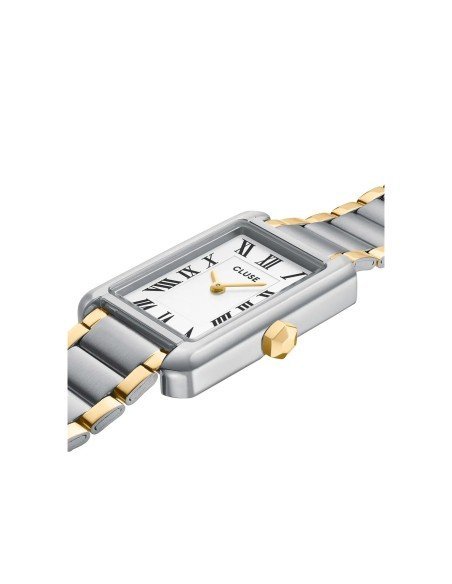 Montre CLUSE Belisenna : design bicolore vintage pour un look élégant et polyvalent