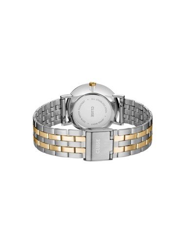 Montre Cluse Pavane Petite : élégance et polyvalence avec bracelet bicolore
