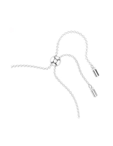Bracciale Infinity e Cuore Swarovski: eleganza e brillantezza eterna in rodio e zirconi