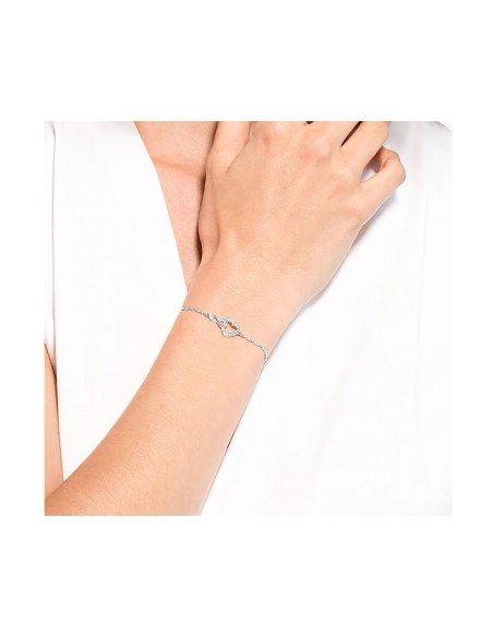 Swarovski Armband Infinity und Herz: Eleganz und ewiger Glanz in Rhodium und Zirkonia