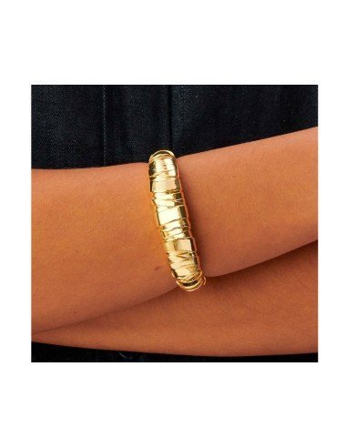 Starres Armband Be Dorado von Agatha Paris: Eleganz in Gold für einen modernen und eleganten Stil