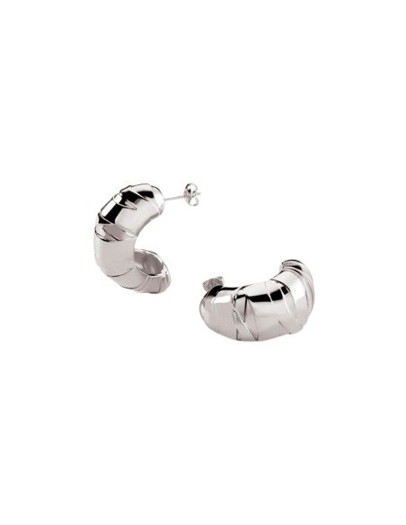 Agatha Criollas Boucles d'oreilles Be argenté : élégance et brillance en argent sterling