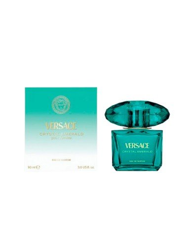 Versace Crystal Emerald Eau de Parfum: frescura, luxo e elegância em cada perfume
