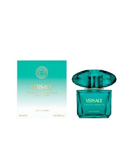 Versace Crystal Emerald Eau de Parfum: frescura, luxo e elegância em cada perfume