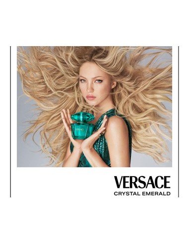 Versace Crystal Emerald Eau de Parfum: frescura, luxo e elegância em cada perfume