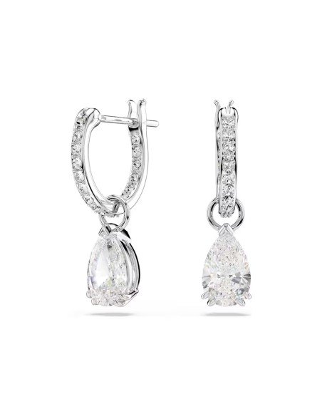 Pendientes Swarovski Stilla Rodio: Elegancia Atemporal con Cristales Deslumbrantes