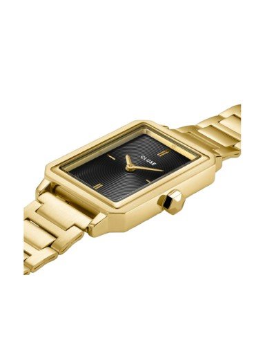 Cluse Fluette CW11512 Uhr: Eleganz und Raffinesse in Schwarz und Gold