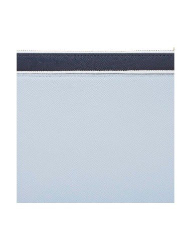 Tous Audree Saffinao Clutch: eleganza in blu navy e grigio con pelle saffiano