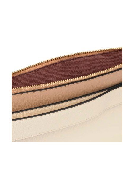 Pochette Audree Saffinao by Tous : élégance minimaliste en beige et sable pour toutes les occasions