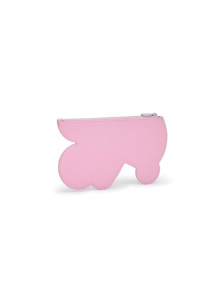 Saco de toilette Tous Bear malva: Simplicidade, elegância e funcionalidade em poliuretano resistente.
