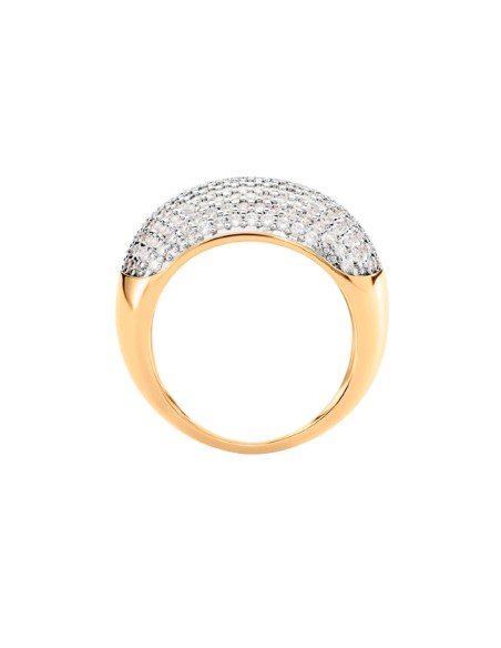 Anel Danae Long Bague em ouro da Agatha: Elegância e versatilidade em jóias para mulheres