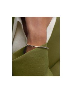 Pulseira em prata PDPAOLA Air: elegância e brilho com zircónias brancas 2