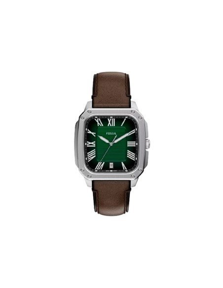 Fossil Crosby braune Lederuhr für Männer, Stil und Funktionalität уникальные