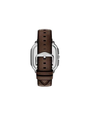 Montre Fossil Crosby en cuir marron pour homme, style et fonctionnalité уникальные
