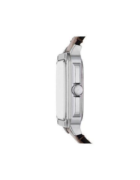 Fossil Crosby braune Lederuhr für Männer, Stil und Funktionalität уникальные