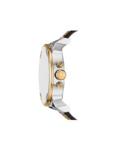 Montre analogique Diesel Mr. Daddy 2.0 : cuir de luxe et élégant cadran doré 2