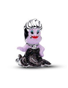 Pandora charm disney Ursula - elegância e magia em prata para os fãs das vilãs