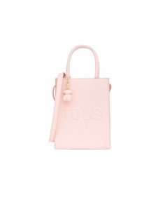 Mini-saco pop rosa claro Tous Brenda - Elegância compacta para o dia a dia