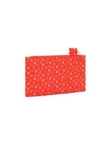 Neceser mediano rojo Tous Bear Anniversary: estilo y elegancia para tus viajes