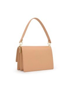 Tous Audree Pockets bolsa de ombro de tamanho médio, elegante e funcional, cor de areia 2