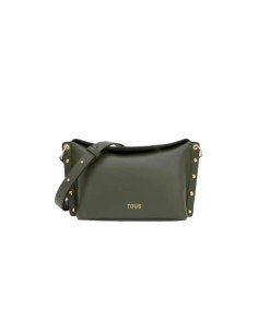 Tous Jewelry Studs Khaki Small Shoulder Bag: elegância funcional e estilo sofisticado