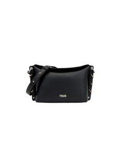 Bolsa a tiracolo preta pequena Tous Jewelry Studs: elegância e versatilidade para o seu dia a dia