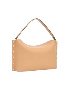 Bolsa City Arena Tous Jewelry Studs: elegância e funcionalidade num tom de areia neutro 2