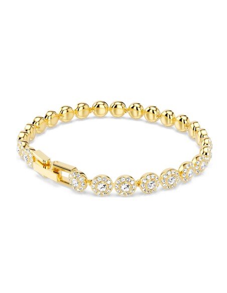 Una Angelic Swarovski-Armband: Eleganz und Raffinesse in Goldton