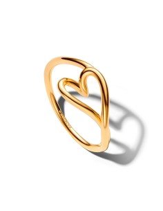 PANDORA SHINE HERZ RING ORGANISCHE FORM
