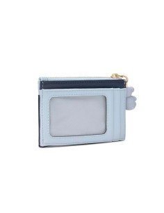 Tous Audree Saffiano navy blue card holder wallet 2