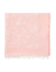 Lenço Kaos Devoré rosa escuro da Tous: elegância boémia para qualquer ocasião.