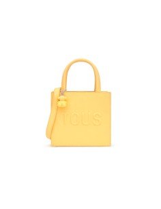 Mini-saco Cube amarelo Tous - Estilo versátil e elegante para o dia a dia